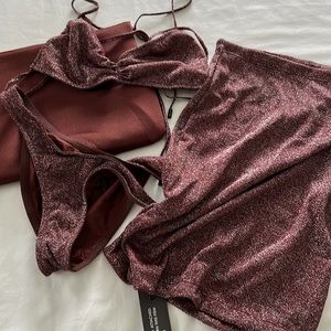 Triangl Bikini and skirt